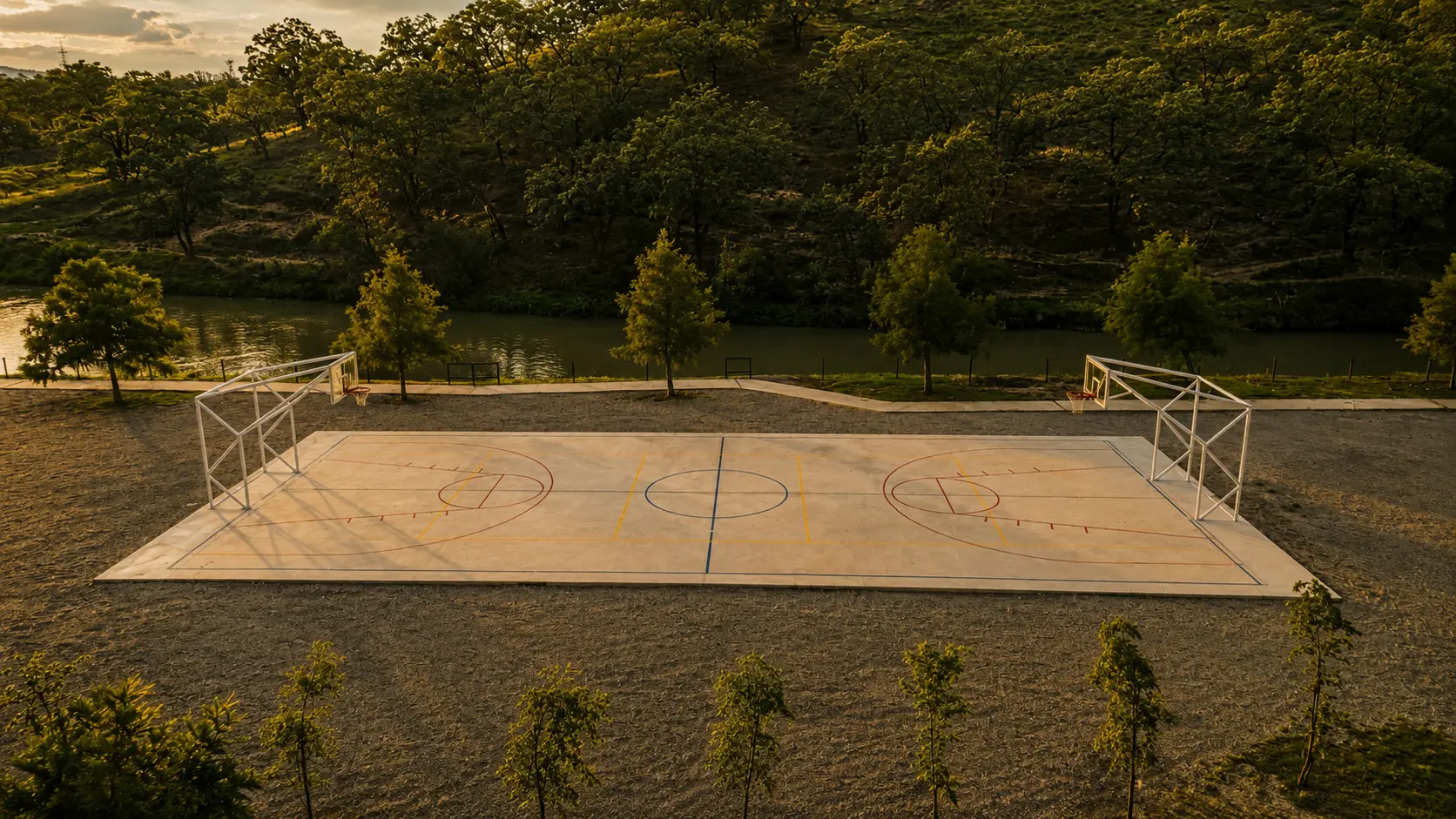 Cancha multiusos — Tierra Viva